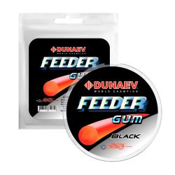 Фидергам Dunaev Feeder Gum Black 0.6мм (0.08-0.10) 5м
