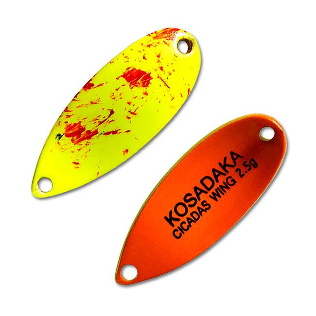 Блесна колеблющаяся Kosadaka Trout Police Cicadas Wing (2.5 г) C24