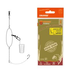 Фидерный монтаж Orange №59 симметричная петля флюорокарбон (60г)