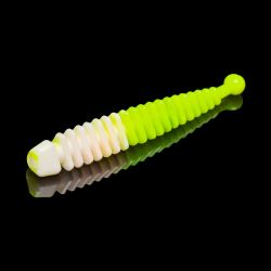 Приманка Soorex Tail 58мм (0.9г, 7 шт) цвет 305 Белый-Шартрез, аромат - Креветка