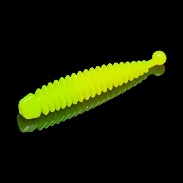 Приманка Soorex Tail 64мм (1.5г, 6 шт) цвет 306 Шартрез-Лимон, аромат - Персик