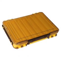 Коробка двухсторонняя для воблеров Kosadaka TB-S31B-Y 27x19x5см, желтая