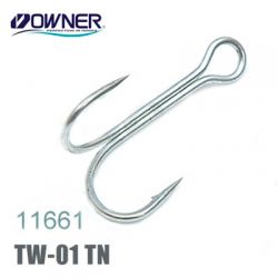 Крючок двойной Owner 11661 TW-01TN
