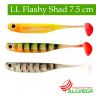 Силиконовые приманки Allvega LL Flashy Shad 7.5cm