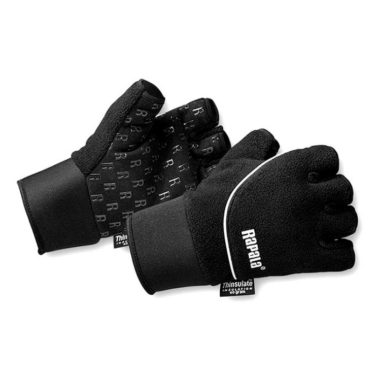 Перчатки Rapala Stretch Gloves Half Finger