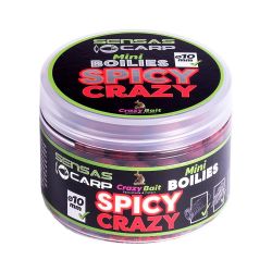 Мини бойлы тонущие Sensas Crazy Bait Spicy Crazy (специи) 10мм 80г