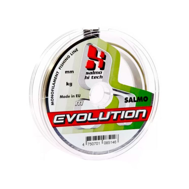 Леска Salmo Hi-Tech Evolution 0.17мм 3.24кг 30м, светло-зеленый