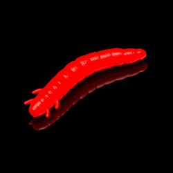 Приманка Soorex King Worm 55мм (1.8г, 7 шт) цвет 132 Красный, аромат - Чеснок