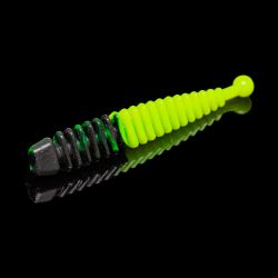 Приманка Soorex Tail 58мм (0.9г, 7 шт) цвет 310 Черный-Шартрез, аромат - Слива