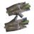 Перчатки для рыбалки Aquatic ПЧ-04 UPF50+ (Carp Camo Bronze) S/M
