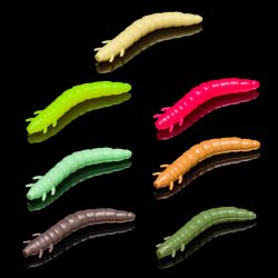 Приманка Soorex King Worm 55мм (1.8г, 7 шт) цвет 208 Mix 2, аромат - Чеснок