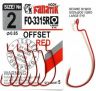 Офсетные крючки Fanatik FO-3315 Red