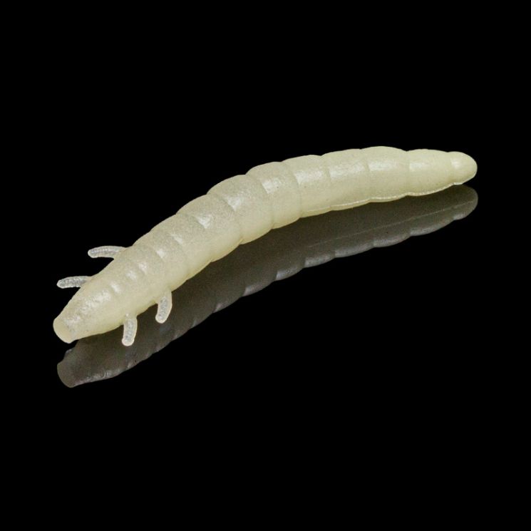 Приманка Soorex King Worm 55мм (1.8г, 7 шт) цвет 210 Зеленое свечение, аромат - Банан