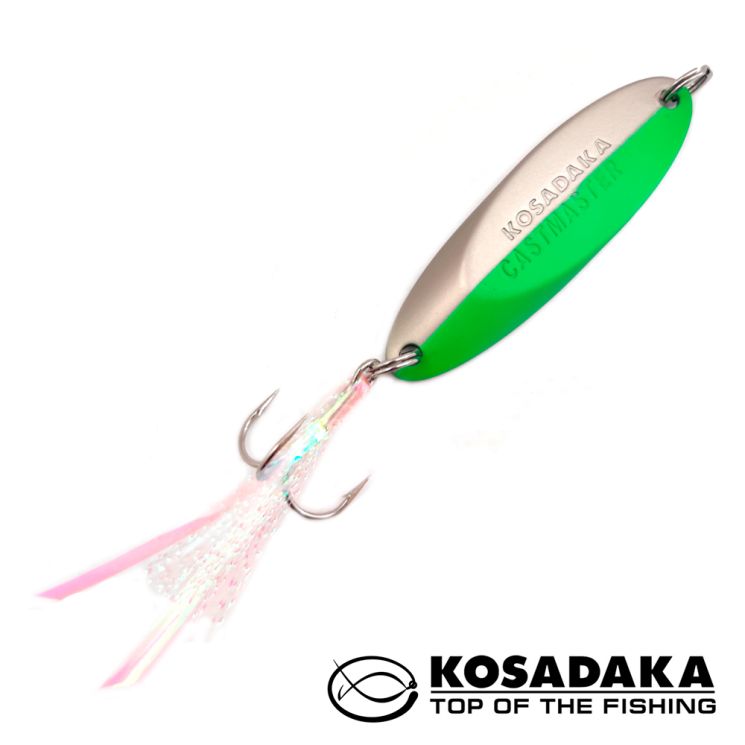 Блесна Kosadaka Castmaster 14г SIL/CH (матовое серебро/шартрез)
