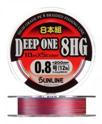 Плетеная леска Sunline Deep One 8HG 200m HG