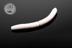 Приманка Libra Lures Fatty D'Worm 65 (001 White) (Сыр) (6,5см) 10 шт.
