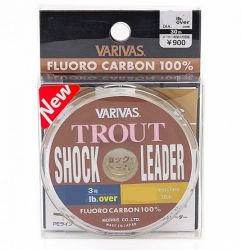 Флюорокарбоновая леска Varivas Trout Shock Leader Fluro 30m
