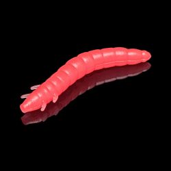 Приманка Soorex King Worm 55мм (1.8г, 7 шт) цвет 214 Розовое свечение, аромат - Чеснок