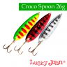 Блесна Lucky John Croco Spoon 86mm/26g