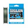 Шнур плетеный Sunline Siglon #3.0 PE X4 (50lb 0.296mm 22kg) 150м Dark Green
