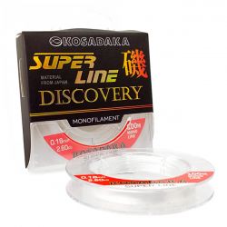 Леска Kosadaka Super Line Discovery (0.12мм) 100м прозрачная