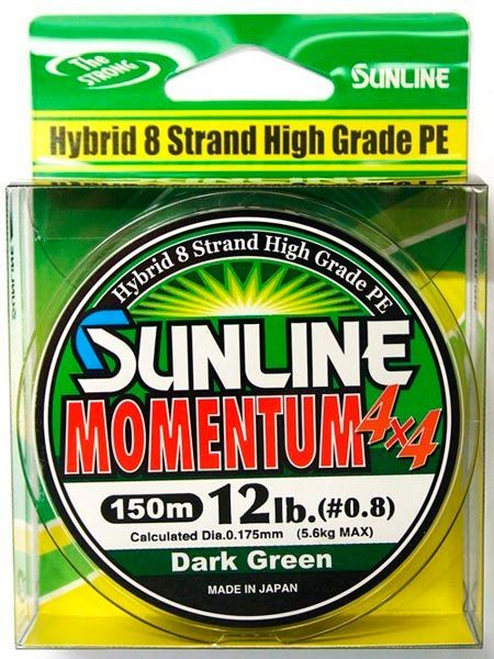 Плетеная леска Sunline Momentum 4x4 150M HG