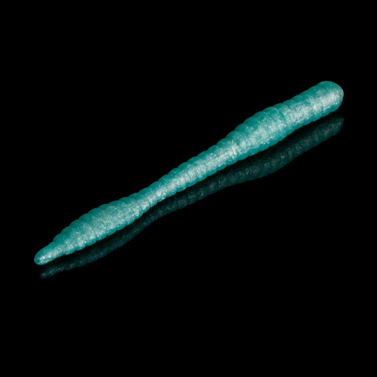 Приманка Soorex Soorex Worm 80мм (1.3г, 6 шт) цвет 406 Аквамарин, аромат - Слива