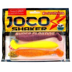 Силиконовые приманки Lucky John Pro Series Joco Shaker 4.5″ (114мм, 3шт) MIX2