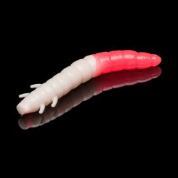 Приманка Soorex King Worm 55мм (1.8г, 7 шт) цвет 226 Белый-Розовое свечение, аромат - Чеснок