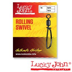 Вертлюги с застежкой Lucky John Rolling and Convenient