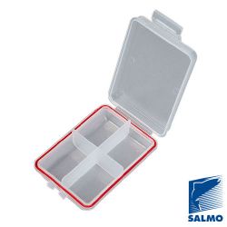 Коробка рыболовная Salmo Waterproof на 4 ячейки (105x70x25 мм)