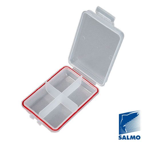 Коробка рыболовная Salmo Waterproof на 4 ячейки (105x70x25 мм)