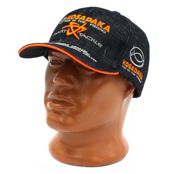 Бейсболка Kosadaka Smart Tackle джинса черная