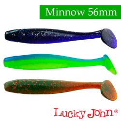 Силиконовые приманки Lucky John Pro Series Minnow 2.2″