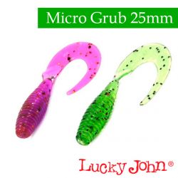 Силиконовые приманки Lucky John Pro Series Micro Grub 1.0″