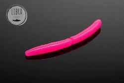 Приманка Libra Lures Fatty D'Worm 65 (019 Hot pink limited edition) (Сыр) (6,5см) 10 шт.