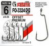 Офсетные крючки Fanatik FO-3324 Offset Premium