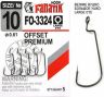 Офсетные крючки Fanatik FO-3324 Offset Premium