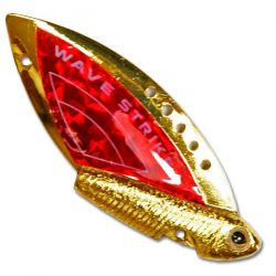 Блесна-цикада Kosadaka Wave Striker 14г Gold/Red
