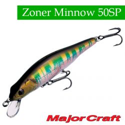Воблер Major Craft Zoner Minnow ZM50