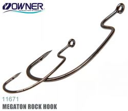 Крючок офсетный Owner 11671 Megaton Rock Hook