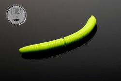 Приманка Libra Lures Fatty D'Worm 65 (027 Green apple) (Сыр) (6,5см) 10 шт.