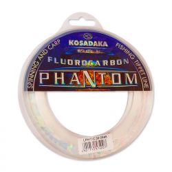 Леска флюорокарбоновая для поводков Kosadaka Phantom 10м 1,010мм