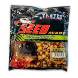 Зерновые миксы Traper Method Feeder Seed Ready MIX4 (Кукуруза, перловка, вика, сорго)
