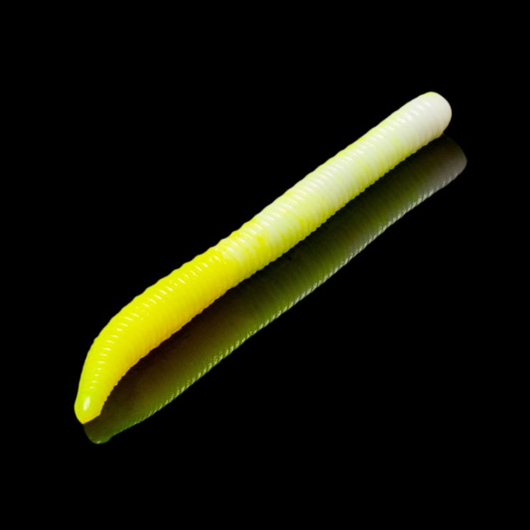 Приманка Soorex Jam Pro 65мм (1.3г, 7 шт) цвет 303 Белый-Лимон, аромат - Банан