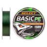 Леска плетеная Select Basic PE 150м (0,04мм) Dark green
