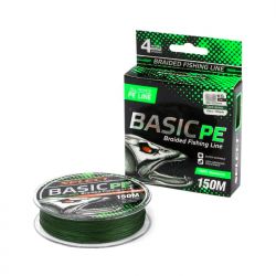 Леска плетеная Select Basic PE 150м (0,06мм) Dark green