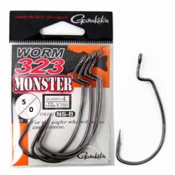 Офсетные крючки Gamakatsu Worm 323 Monster NS 4 шт.