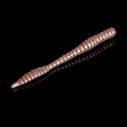Приманка Soorex Soorex Worm 80мм (1.3г, 6 шт) цвет 124 Графит, аромат - Зеленое яблоко