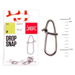Застежки Lucky John Drop Snap №003 18 кг 8шт